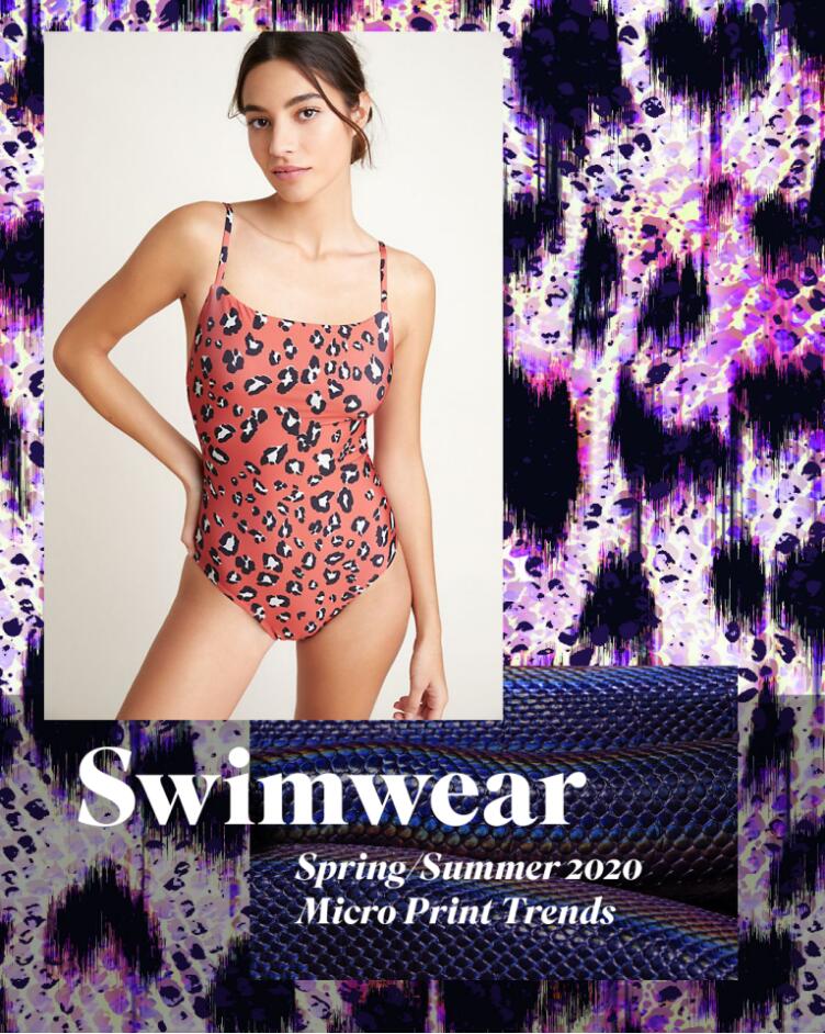 Swimwear Micro Print & Pattern Trends – Spring-Summer 2020