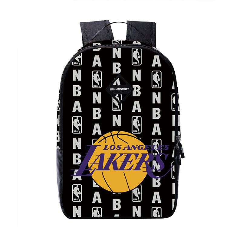 OEM Wholesale cheap NBA print kids backpacks for school