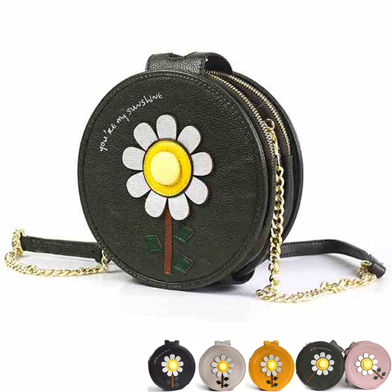 Fashion round clutch handbag bag for women