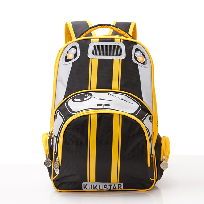 Hot sale cheap cute car design small children's school backpacks