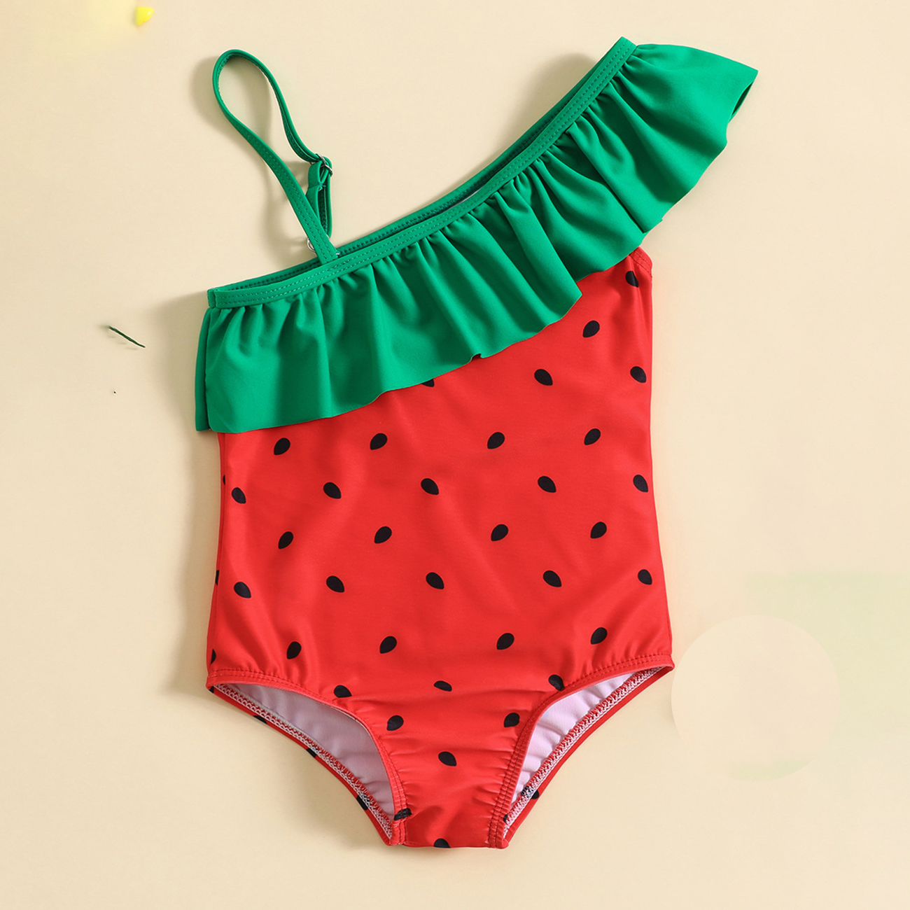 Baby Gilr Bathingsuits Bikini Factory Direct Price Ruffles Fruits Printed Teenager Girls Kids Junior Sexy Girl Bikini